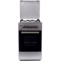 გაზქურა Oz OSE50X50X4 Oven-Electric Combined, Free-Standing Silver