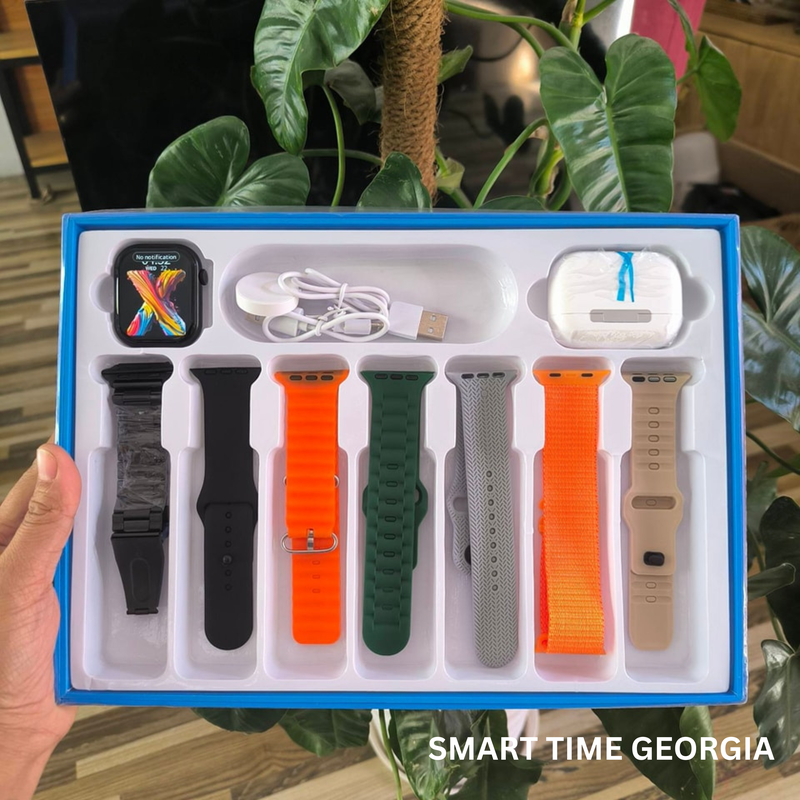 Smart Watch 10 Series Max 7 სამაჯურით