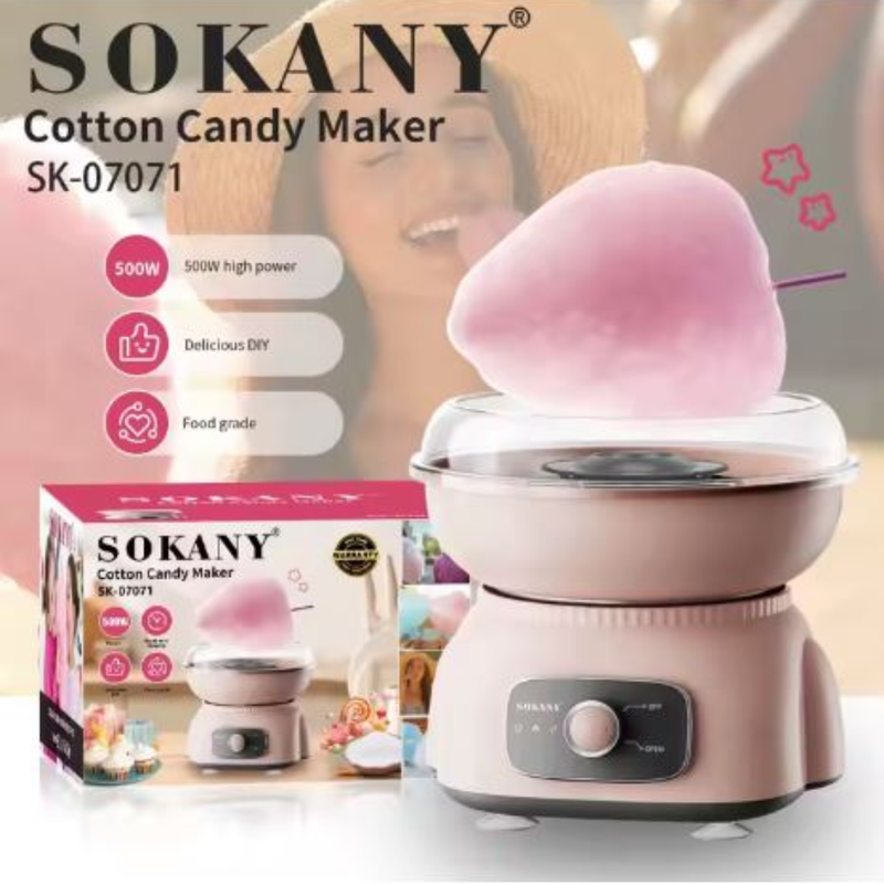 ბამბის ნაყინის აპარატი Sokany SK-07071