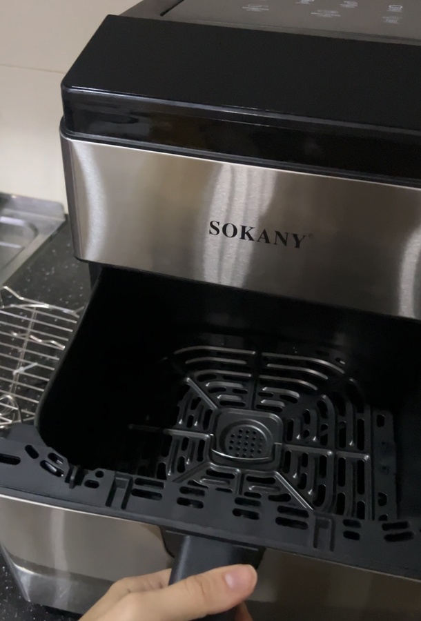 აეროგრილი 9.5L SOKANY SK-10044 ზედა-ქვედა წვით