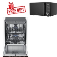 ჩასაშენებელი ჭურჭლის სარეცხი მანქანა 15 კომპლექტი MARAZZI DW-D03S15BI-IA საჩუქრად მიკროტალღური