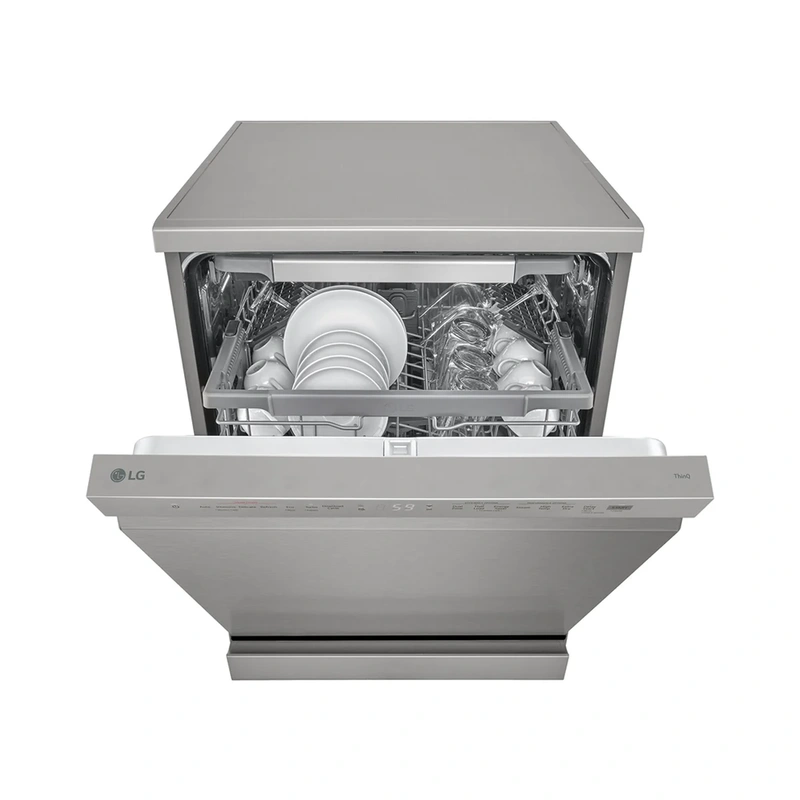 ჭურჭლის სარეცხი მანქანა LG DFC435FP.APZPMER (14 კომპლექტი) ვერცხლისფერი