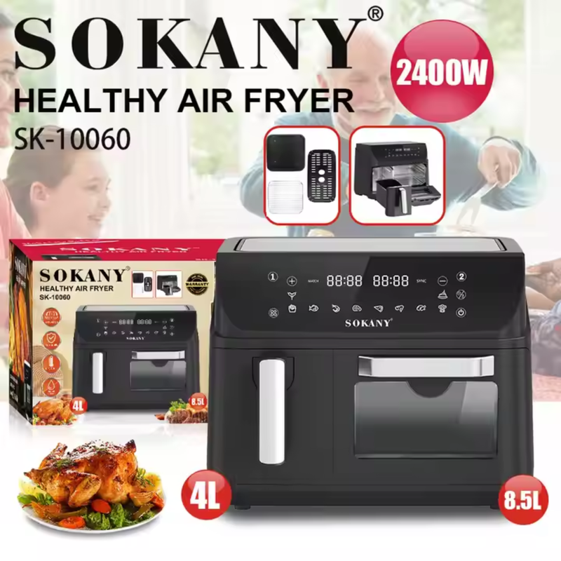 აეროგრილი 12,5L Sokany SK-10060