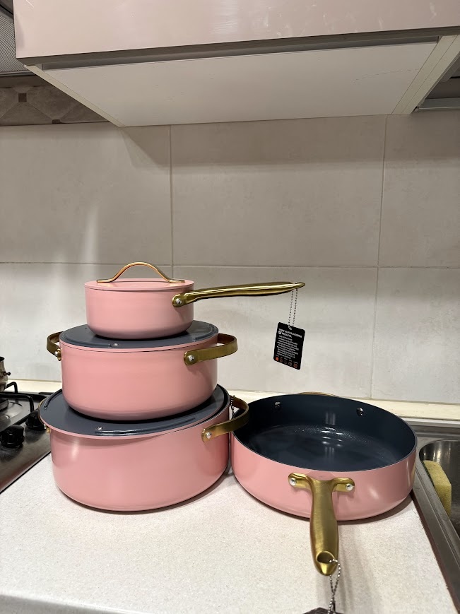 დაპრესილი ალუმინის ქვაბების ნაკრები 4PCS UCC Life U-PS0107