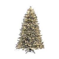 ნაძვის ხე 240სმ დათოვლილი, ნახევრად სილიკონი B240