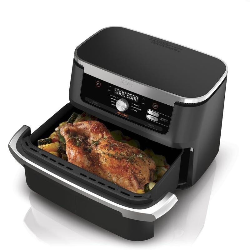 აეროგრილი Ninja AF500EU Dual Zone Air Fryer 10.4L Black/Silver