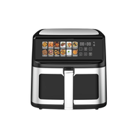 აეროგრილი 15L Luxberg LB-1025 ზედა-ქვედა წვით