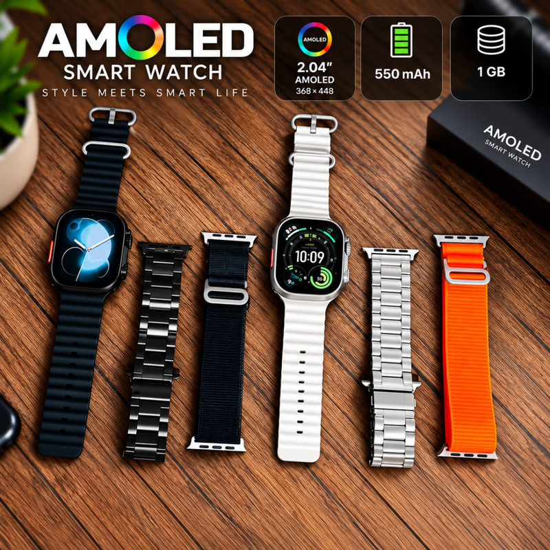 Smart Watch 11 Ultra 3 სამაჯურით